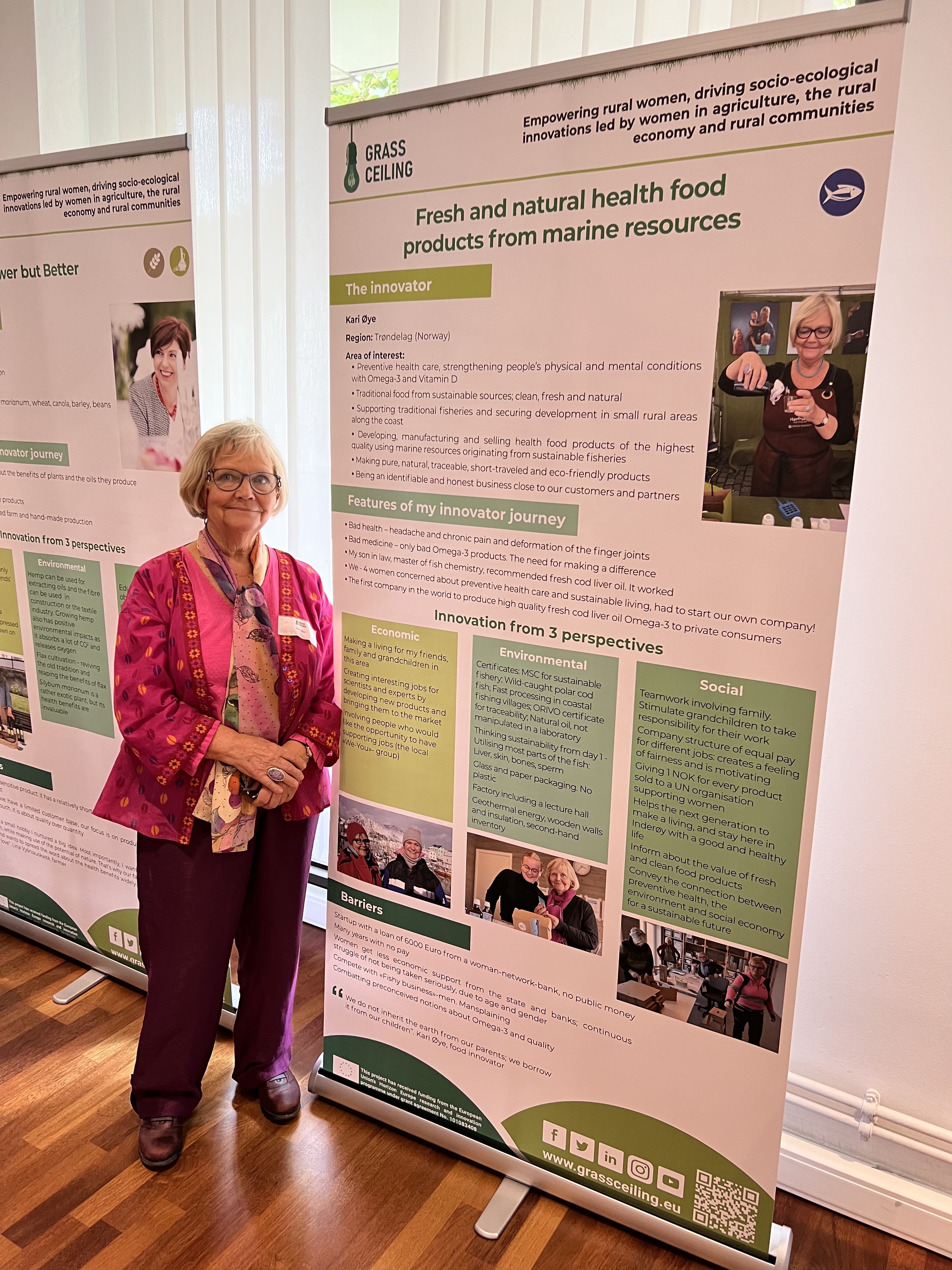 Kari Øye Havfruene Showcase Brussel